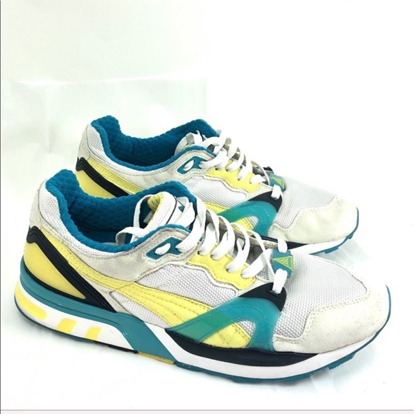 Puma Trinomic White trainers Sneakers 11 - Picture 2 of 8